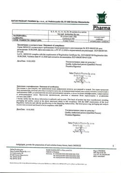 30806-Сертификат Антигриппин, порошок д/приг раствора для приема внутрь мед-лимон 5 г пак 3 шт-16