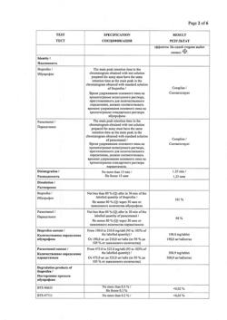 31033-Сертификат Нурофен Интенсив, таблетки покрыт.плен.об. 200 мг+500 мг 12 шт-12