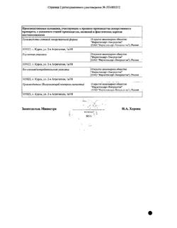 31230-Сертификат Аскофен УЛЬТРА, таблетки покрыт.плен.об. 250 мг+65 мг+250 мг 20 шт-21