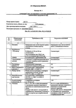 31796-Сертификат Алпизарин, мазь для наружного применения 2 % 10 г 1 шт-6