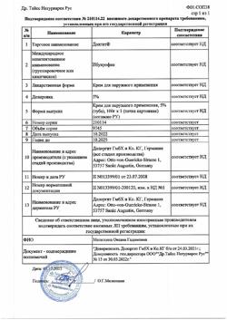 31816-Сертификат Долгит, крем для наружного применения 5 % 100 г 1 шт-48