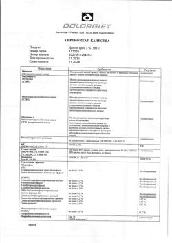 31816-Сертификат Долгит, крем для наружного применения 5 % 100 г 1 шт-27