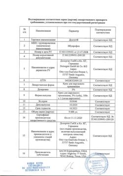 31816-Сертификат Долгит, крем для наружного применения 5 % 100 г 1 шт-13