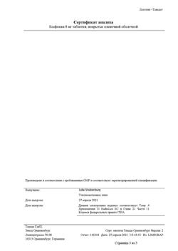 31818-Сертификат Ксефокам, таблетки покрыт.плен.об. 8 мг 10 шт-33