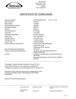 31818-Сертификат Ксефокам, таблетки покрыт.плен.об. 8 мг 10 шт-38