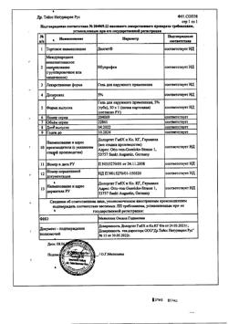 31848-Сертификат Долгит, гель для наружного применения 5 % 50 г 1 шт-15