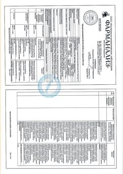 3185-Сертификат Ципрамил, таблетки покрыт.плен.об. 20 мг 28 шт-13