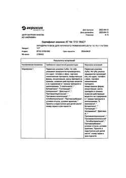 31967-Сертификат Акридерм ГК, мазь для наружного применения 15 г 1 шт-15