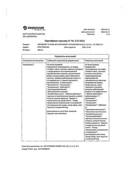 31967-Сертификат Акридерм ГК, мазь для наружного применения 15 г 1 шт-31