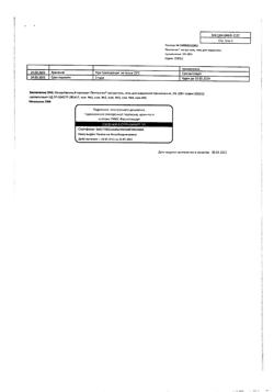 32286-Сертификат Пенталгин экстра, гель для наружного применения 5 % 100 г 1 шт-6