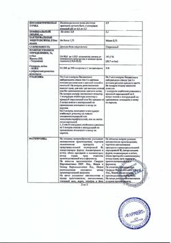 3366-Сертификат Ликферр100, раствор для в/в введ 20 мг/мл 5 мл амп 5 шт-20