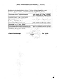 Сертификат АНЖЕЛИК ТАБЛЕТКИ ПОКРЫТЫЕ ПЛЕНОЧНОЙ ОБОЛОЧКОЙ    №84-1