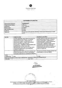 3658-Сертификат Зафрилла, таблетки 2 мг 28 шт-2
