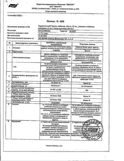 3700-Сертификат КардиоАктив Таурин, таблетки 500 мг 60 шт-15