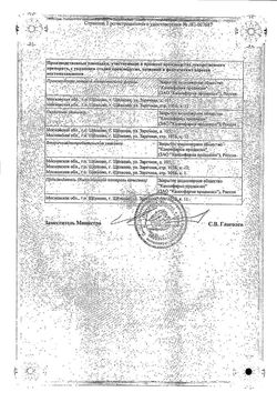 Сертификат ВАРДЕНАФИЛ КАНОН ТАБЛЕТКИ ПОКРЫТЫЕ ПЛЕНОЧНОЙ ОБОЛОЧКОЙ 20 МГ   №4-1