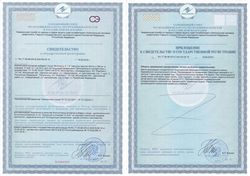 Сертификат ВИТАМИНЫ А+Е КАПСУЛЫ 300 МГ №20-1