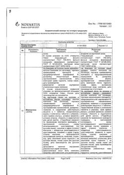 4658-Сертификат Галвус Мет, таблетки покрыт.плен.об. 50 мг+1000 мг 30 шт-1