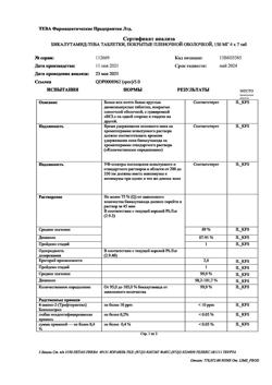 4733-Сертификат Бикалутамид-Тева, таблетки покрыт.плен.об. 150 мг 28 шт-1