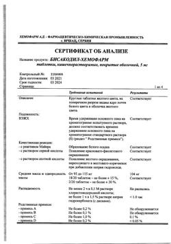 4796-Сертификат Бисакодил, таблетки кишечнорастворимые покрыт.плен.об. 5 мг 30 шт-28