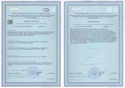 Сертификат РЫБИЙ ЖИР С МАСЛОМ ОБЛЕПИХИ КАПСУЛЫ  300 МГ №100-1
