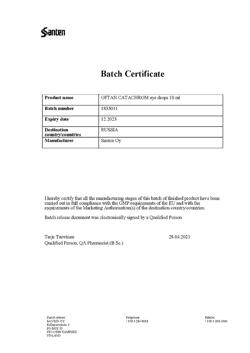 5944-Сертификат Офтан Катахром, капли глазные 10 мл 1 шт-8