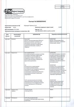6401-Сертификат Пиразидол, таблетки 25 мг 50 шт-4