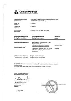 6670-Сертификат Кардикет, таблетки пролонг действия 20 мг 50 шт-7