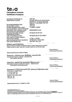 6915-Сертификат Гастал, таблетки для рассасывания 60 шт-24