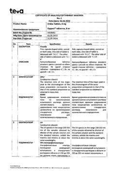 704-Сертификат Ордисс, таблетки 8 мг 30 шт-3