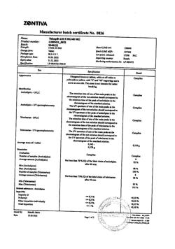 7086-Сертификат Телзап АМ, таблетки 5 мг+40 мг  28 шт-9