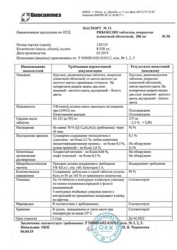 7242-Сертификат Вода для инъекций буфус, раствор для инъекций 2 мл 10 шт-13