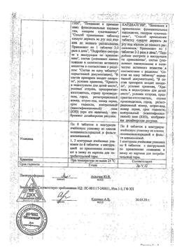 7377-Сертификат Валидол Реневал, таблетки подъязычные 60 мг 8 шт-1