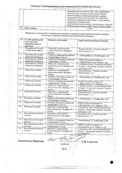 Сертификат ИБУПРОФЕН ТАБЛЕТКИ ПОКРЫТЫЕ ПЛЕНОЧНОЙ ОБОЛОЧКОЙ 400 МГ   №30-2