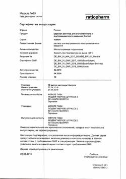 7626-Сертификат Церукал, раствор для в/в и в/м введ. 5 мг/мл 2 мл 10 шт-84