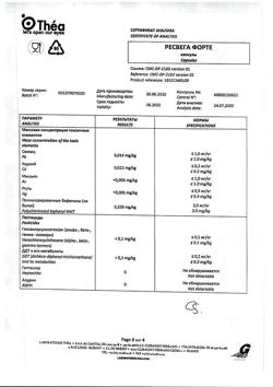 7660-Сертификат Ресвега капсулы 920 мг, 60 шт.-1