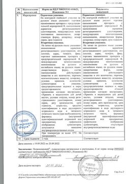 839-Сертификат Полиоксидоний, суппозитории вагинальные и ректальные 6 мг 10 шт-4