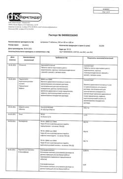 9221-Сертификат Цитрамон П, таблетки 20 шт-1