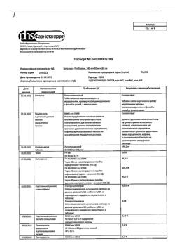 9221-Сертификат Цитрамон П, таблетки 20 шт-37