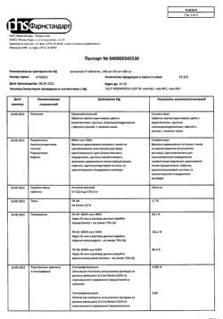 9221-Сертификат Цитрамон П, таблетки 20 шт-54