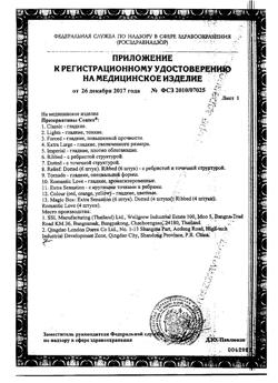 9263-Сертификат Презервативы Contex Lights особо тонкие, 18 шт-17