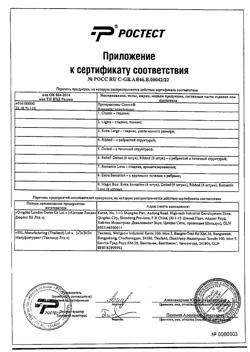 9263-Сертификат Презервативы Contex Lights особо тонкие, 18 шт-15