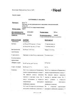 9492-Сертификат Цель Т, раствор для в/м введ. 2,2 мл 5 шт-29