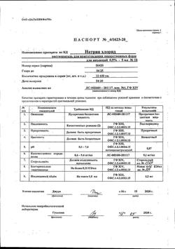 9703-Сертификат Бромгексин, таблетки 8 мг 20 шт-28