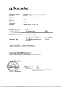 9750-Сертификат Кардикет, таблетки пролонг действия 40 мг 50 шт-31
