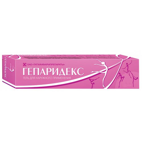 ГЕПАРИДЕКС ГЕЛЬ ДЛЯ НАРУЖНОГО ПРИМЕНЕНИЯ 50 Г №1