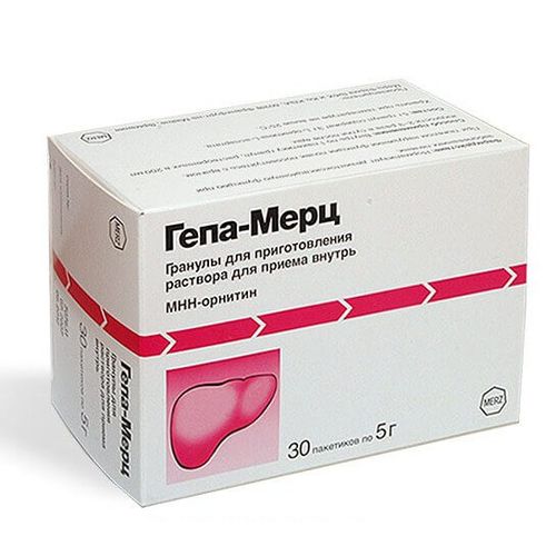 ГЕПА-МЕРЦ ГРАНУЛЫ ДЛЯ ПРИГОТОВЛЕНИЯ РАСТВОРА ДЛЯ ПРИЕМА ВНУТРЬ 3 Г 5 Г №30