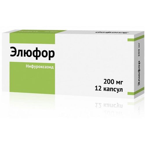 ЭЛЮФОР КАПСУЛЫ 200 МГ   №12