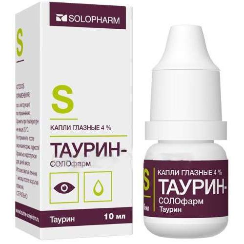ТАУСТИН КАПЛИ ГЛАЗНЫЕ 4% 10 МЛ №1