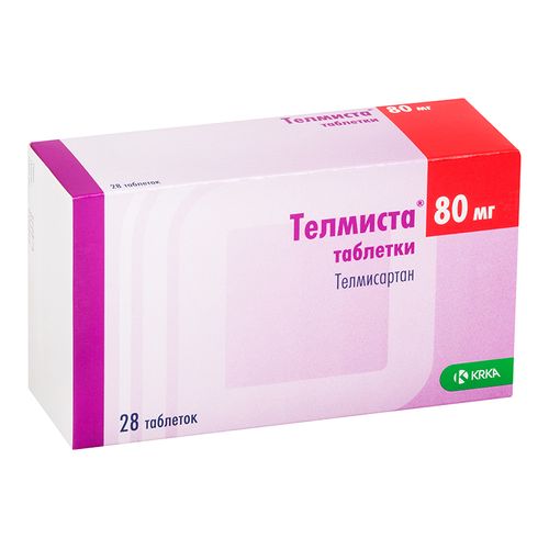 ТЕЛМИСТА ТАБЛЕТКИ 80 МГ   №28