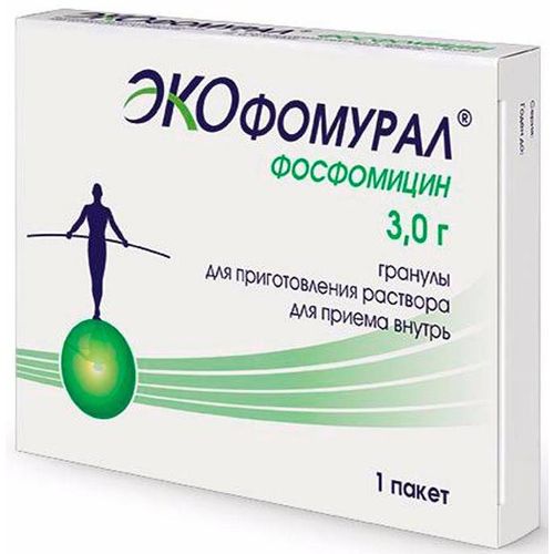 ЭКОФОМУРАЛ ГРАНУЛЫ ДЛЯ ПРИГОТОВЛЕНИЯ РАСТВОРА ДЛЯ ПРИЕМА ВНУТРЬ 3 Г   №1